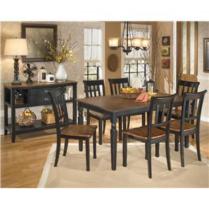 Signature Design by Ashley Owingsville Casual Dining Room Group